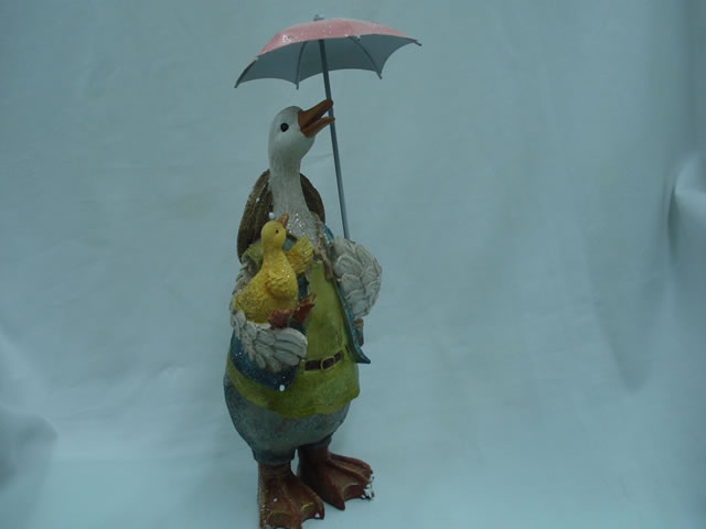 RESINA DECORACION PARA COCINA GALLO Y GALLINA