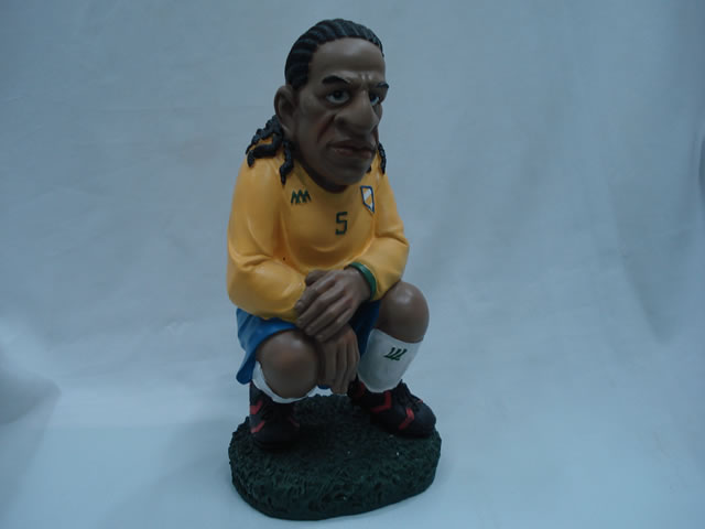 RESINA DECORACION FUTBALL BRASIL