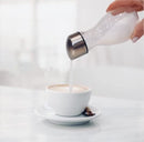 ACRILICO AZUCARERO/SALERO TRANSPARENTE C/TAPA ACERO INOXIDABLE - RN13004 - RN13006