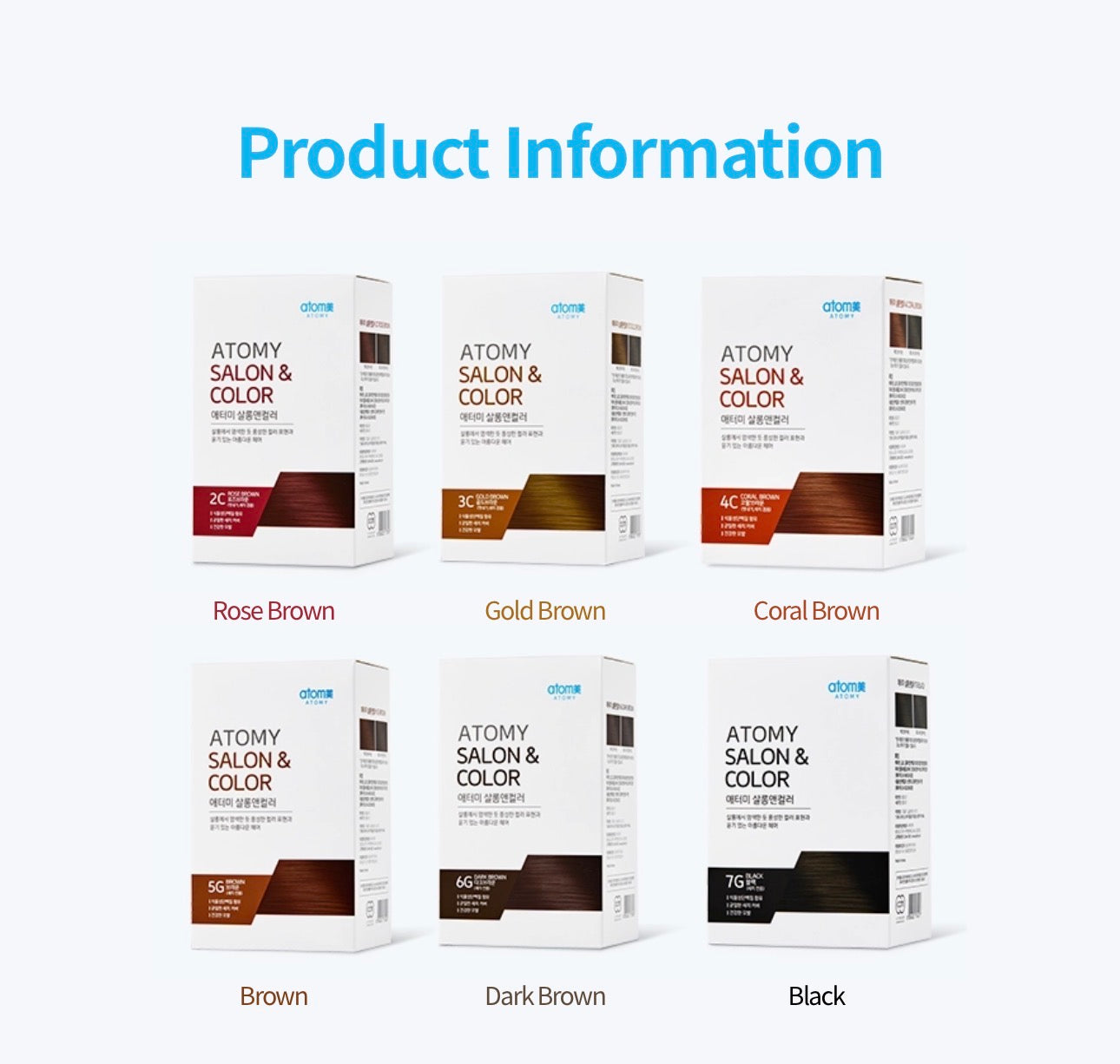 Atomy Salon & Color – Tinte Premium de Calidad Profesional ✨
