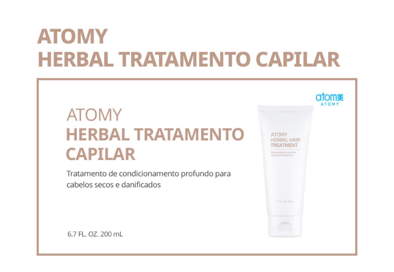 Atomy Herbal Hair Treatment 200mL – Tratamiento Herbal para el Cabello ✨