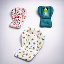 BABY COLCHONETA ACOLCHONADA & ALMOHADA MULTIFUNCIONAL PARA CARRITOS - SILLA DE COMER PARA BEBÉ MZ412685 - 412685