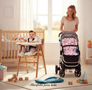 BABY COLCHONETA ACOLCHONADA & ALMOHADA MULTIFUNCIONAL PARA CARRITOS - SILLA DE COMER PARA BEBÉ MZ412685 - 412685