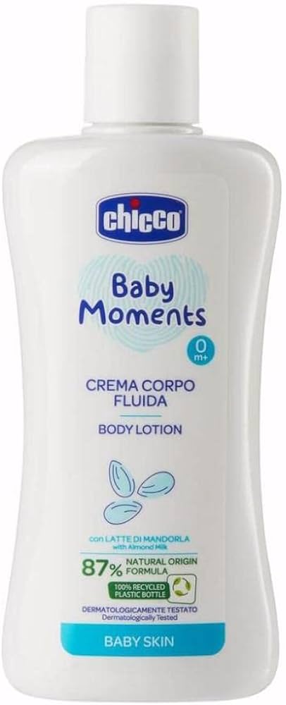 CHICCO HIGIENE BABY MOMENTS CREMA CORPORAL 200ML 10595-20 - 138654