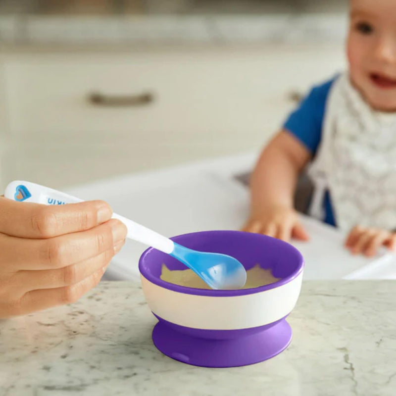 @ MUNCHKIN CUCHARA ALIMENTACION SET DE 4 - WHITE HOT 6M+ MU43692 - 436826