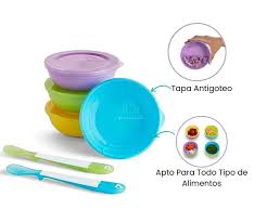 @ MUNCHKIN ALIMENTACIÓN BOWLS C/ TAPA + 2 CUCHARITAS SET X4 MU43877- 438677