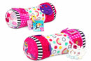 # PREMIUM BABY ALMOHADA RODILLO DE ESTIMULACIÓN LEON ROJO C/ AZUL E501AZ & UNICORNIO ROSA E502PK