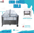 @ EBABY CUNA CORRAL EBABY FUNCIÓN COLECHO NALA R.N-3 AÑOS - 751