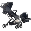 # PREMIUM BABY CARRITO ULTRACOMPACTO C/ BABY SEAT ARGUS R.N-15KG NEGRO PB1961SB - 482431