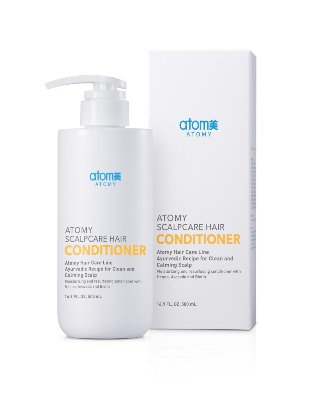 Atomy Scalpcare Hair Shampoo 500 ml & Atomy Scalpcare Hair Conditioner 500 ml