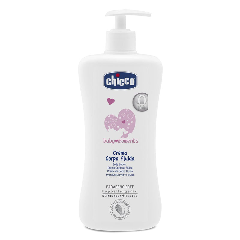 CHICCO HIGIENE BABY MOMENTS CREMA FLUÍDA CORPORAL 500ML 02849-00 - 7053303