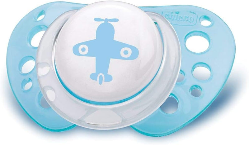 CHICCO CHUPETE PHYSIO AIR SILICONA 2 UNIDADES 0-6MESES 75030-11 - 75030-21
