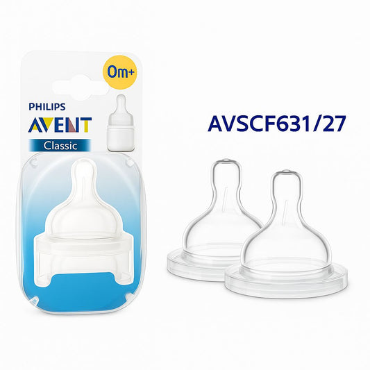 AVENT TETINA CLASSIC ANTICOLICO 0M+ PACK X2 DE 1 GOTA AVSCF631/27 - 936606