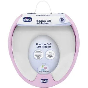 CHICCO BAÑO REDUCTOR SOFT BLANDO 18M+ ROSA 6572-10 - AZUL 6572-20