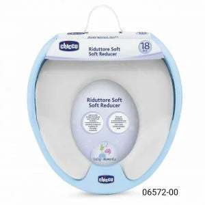 CHICCO BAÑO REDUCTOR SOFT BLANDO 18M+ ROSA 6572-10 - AZUL 6572-20