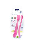 CHICCO SET CUCHARA SUAVE SILICONA 6M+ 6828-11 - 6828-21