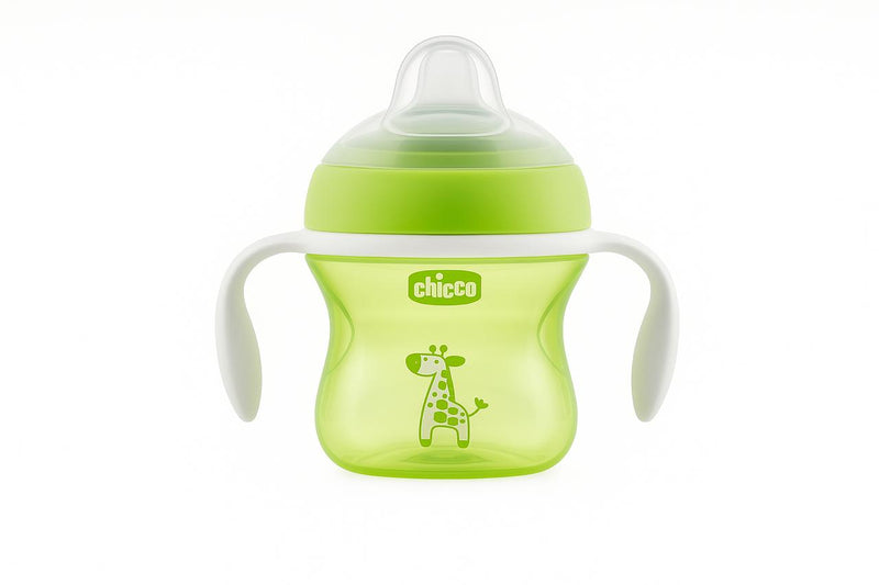 CHICCO VASO TRANSICIÓN 200ML 4M+ ROSA 6911-10 - AZUL 6911-20