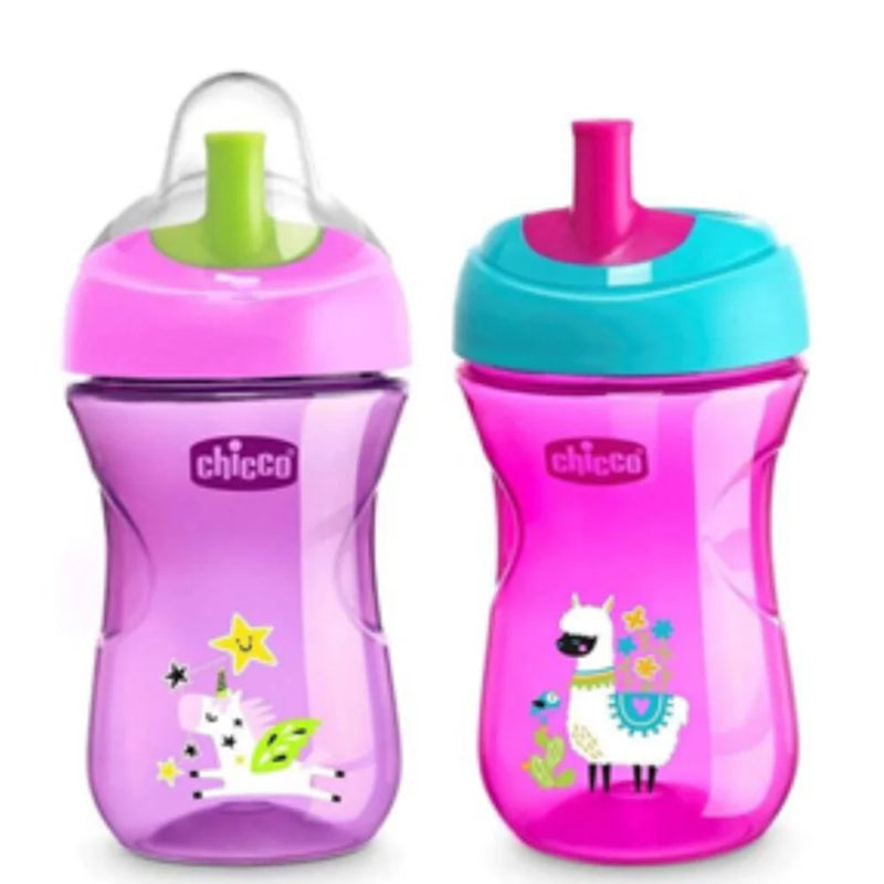 CHICCO VASO DE TRANSICIÓN12M+ ROSA 6941-10 - AZUL 6941-20