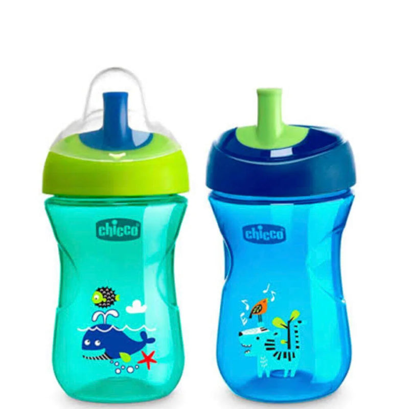 CHICCO VASO DE TRANSICIÓN12M+ ROSA 6941-10 - AZUL 6941-20