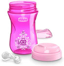 CHICCO VASO EASY CUP 266ML 12M+ AZUL-VERDE-ROSA 12M+ 6961-10 - 6961-20