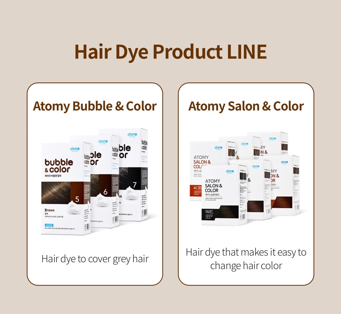 Atomy Salon & Color – Tinte Premium de Calidad Profesional ✨