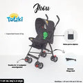 TATIKI CARRITO PARAGUA ZOE COLOR ROJO TATIKI CARRITO PARAGUA JHON  6-15KG - AZUL - ROJO - ROSA - NEGRO - TCP01