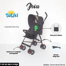 TATIKI CARRITO PARAGUA ZOE COLOR ROJO TATIKI CARRITO PARAGUA JHON  6-15KG - AZUL - ROJO - ROSA - NEGRO - TCP01