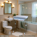 GALZERANO BAÑERA CLASSIC C/ CAMBIADOR+ANTIDESLIZANTE R.N-20KG 7045