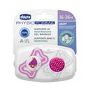 CHICCO CHUPETE PHYSIO LIGHT 2 UNIDADES 16-36 MESES 71035-11 - 71035-21