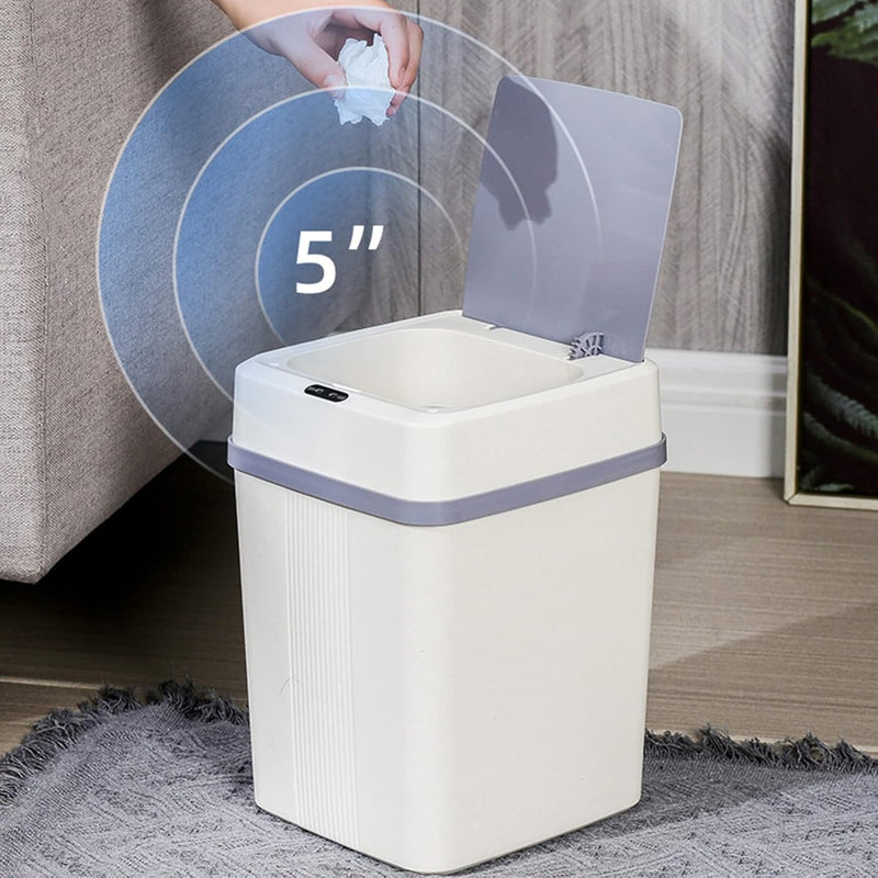 BASURERO CON SENSOR A PILA 12 LITROS - LJT1001- 1001