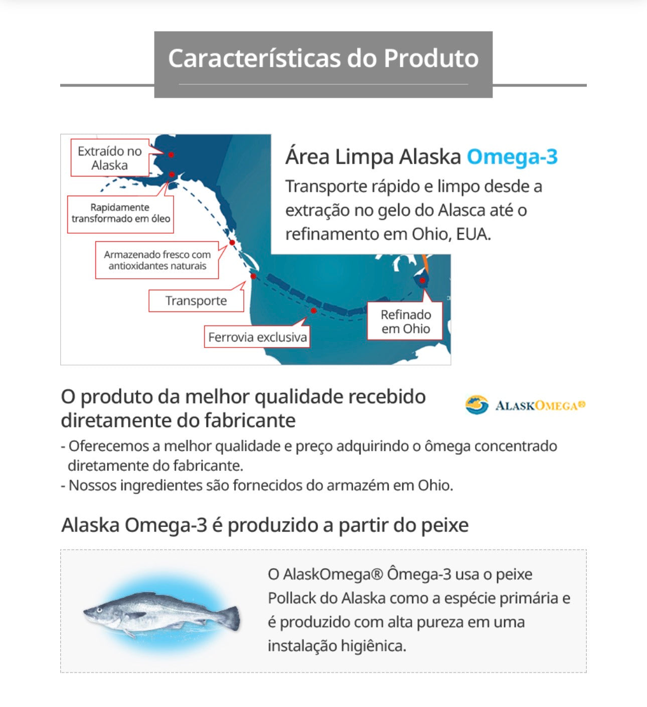 Atomy Alaska E-Omega3
Suplemento alimenticio de Omega-3 y Vitamina E - 180 cápsulas Soft Gel ✨