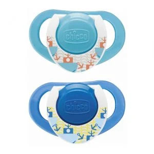 CHICCO CHUPETE PHYSIO SIL 2 UNIDADES 6-12 MESES 74832-11 - 74832-21