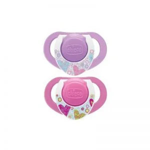 CHICCO CHUPETE PHYSIO CAUCHO X2 12M+ 74824-11 - 74824-21