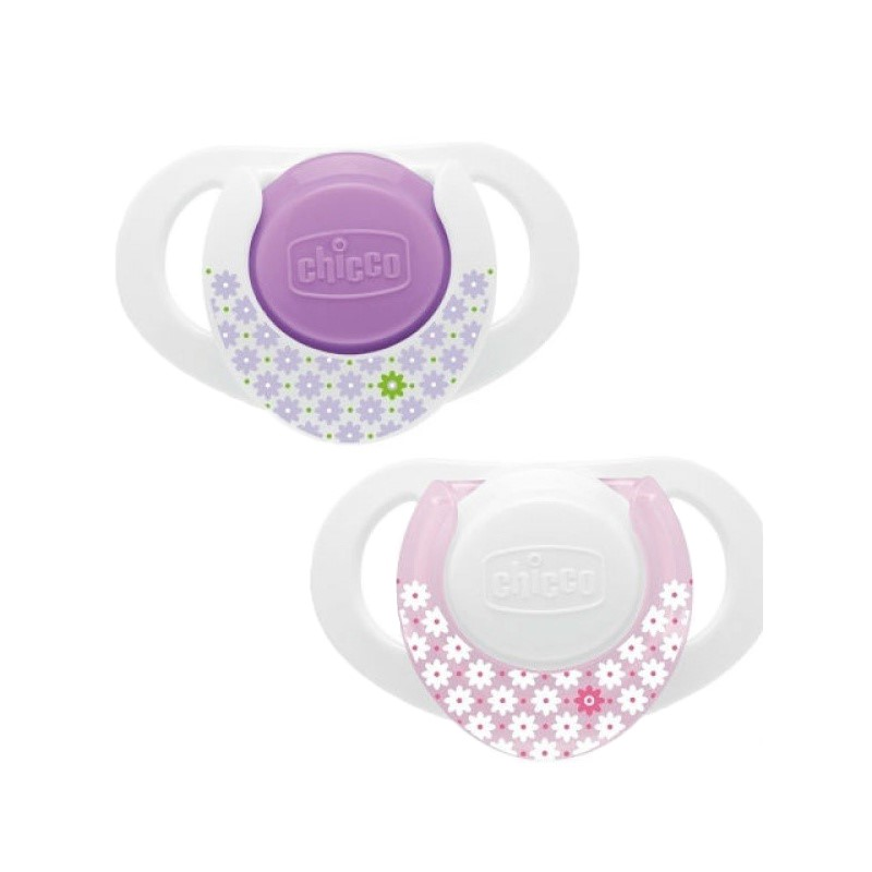 CHICCO CHUPETE PHYSIO COMPACT SILIC GIRL 0-6M 74830-11 -4059317