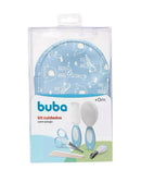 BUBA SET CUIDADO PEINE Y UÑAS 8 PIEZAS C/ESTUCHE AZUL BUB16239 - ROSA BUB16240