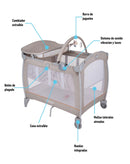 # GRACO CUNA CORRALITO C/CAMBIADOR CONTOUR - ELECTRA NEW GR9D898LLAEU - 772733