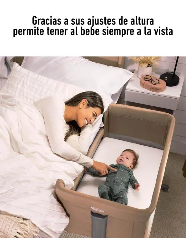 @ GRACO CUNA COLECHO SWEET2SLEEP - OATMEAL - 11 AJUSTE DE ALTURAS + COLCHON SUAVE + 4 POSICIONES INCLINADAS - GR1814BAOAT0 - 773150