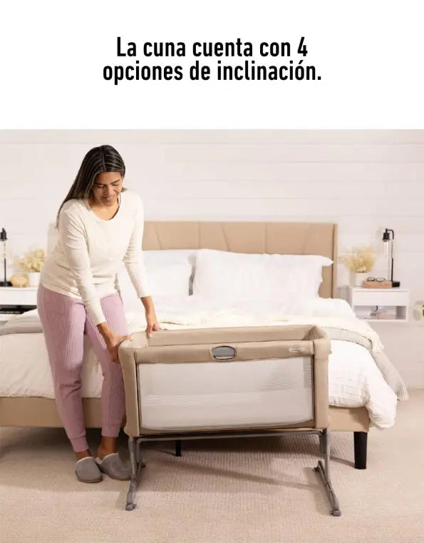 @ GRACO CUNA COLECHO SWEET2SLEEP - OATMEAL - 11 AJUSTE DE ALTURAS + COLCHON SUAVE + 4 POSICIONES INCLINADAS - GR1814BAOAT0 - 773150