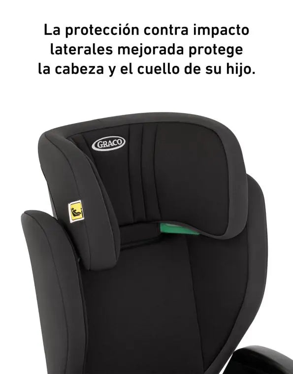 @ GRACO CAR SEAT ELEVADOR C/ RESPALDO JUNIOR MAXI I-SIZE R129 - MIDNIGHT 100-150CM / 3.5 a 12 Años GR8CT899MDNEU - 773174
