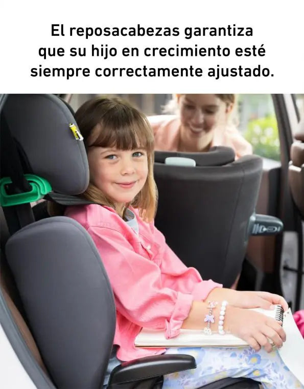 @ GRACO CAR SEAT ELEVADOR C/ RESPALDO JUNIOR MAXI I-SIZE R129 - MIDNIGHT 100-150CM / 3.5 a 12 Años GR8CT899MDNEU - 773174
