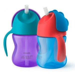 AVENT VASO ENTRENAMIENTO CON SORBETE STRAW CUP 200ML9M+ 79601 - 79602
