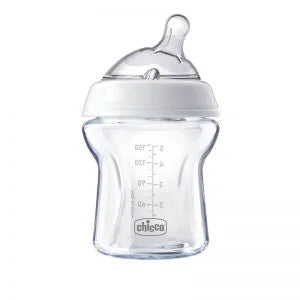 CHICCO BIBERON NATURAL FEELING VIDRIO 150ML 0M+ 80611-00