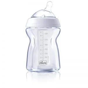 CHICCO BIBERON NATURAL FEELING DE VIDRIO 250ML 0M+ 80623-00 - 4074150