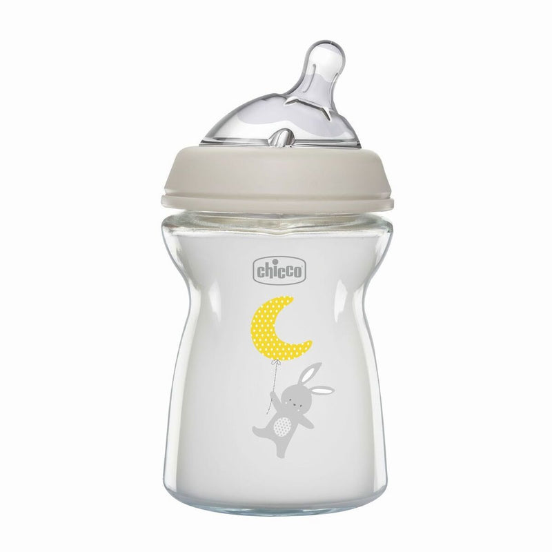 @ CHICCO BIBERON DE VIDRIO NATURAL FEELING 0M+ 250ML 81221-30 - 153466