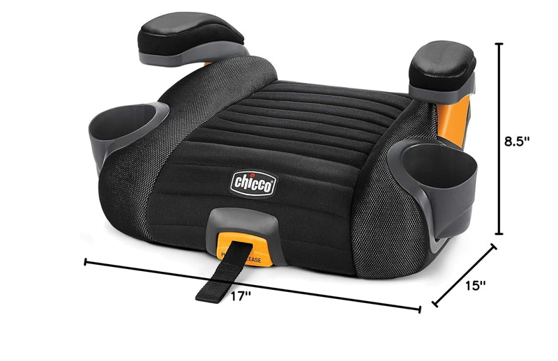 CHICCO SILLA AUTO BOOSTER GOFIT PLUS BACKLESS IRON U.S.A 18-50KG C/ISOFIX 79835-72 - 111824