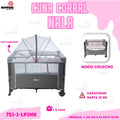 @ EBABY CUNA CORRAL EBABY FUNCIÓN COLECHO NALA R.N-3 AÑOS - 751