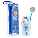 CHICCO HIGIENE SET NEW DENTAL ROSA (PASTA-CEPILLO-VASO) 36 M+ 8543-11 - 8543-22