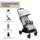 @CHICCO CARRITO DE PASEO GOODY XPLUS PEARL GREY R.N-22KG 87040-84 - 173068