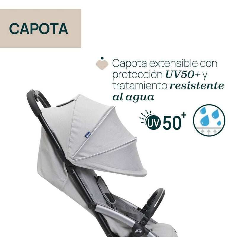@CHICCO CARRITO DE PASEO GOODY XPLUS PEARL GREY R.N-22KG 87040-84 - 173068
