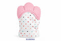 BUBA MORDEDOR GUANTE CON PUNTA DE SILICONE ROSA BUB8966 - CELESTE BUB8967